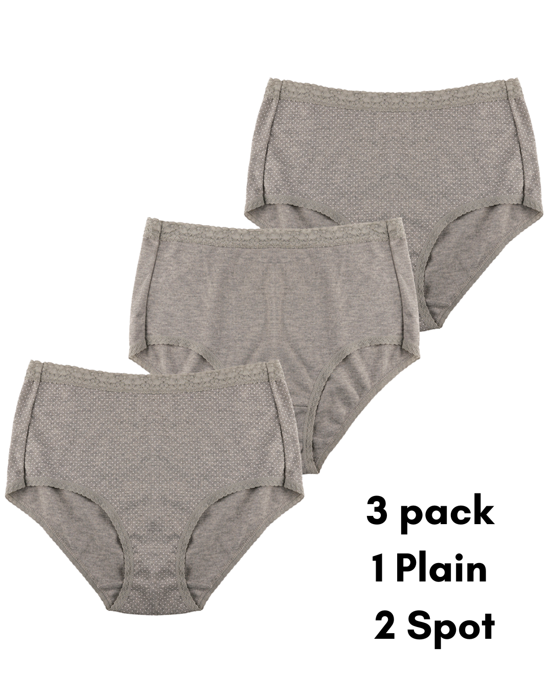 Womens 3 Pack Classic Brief