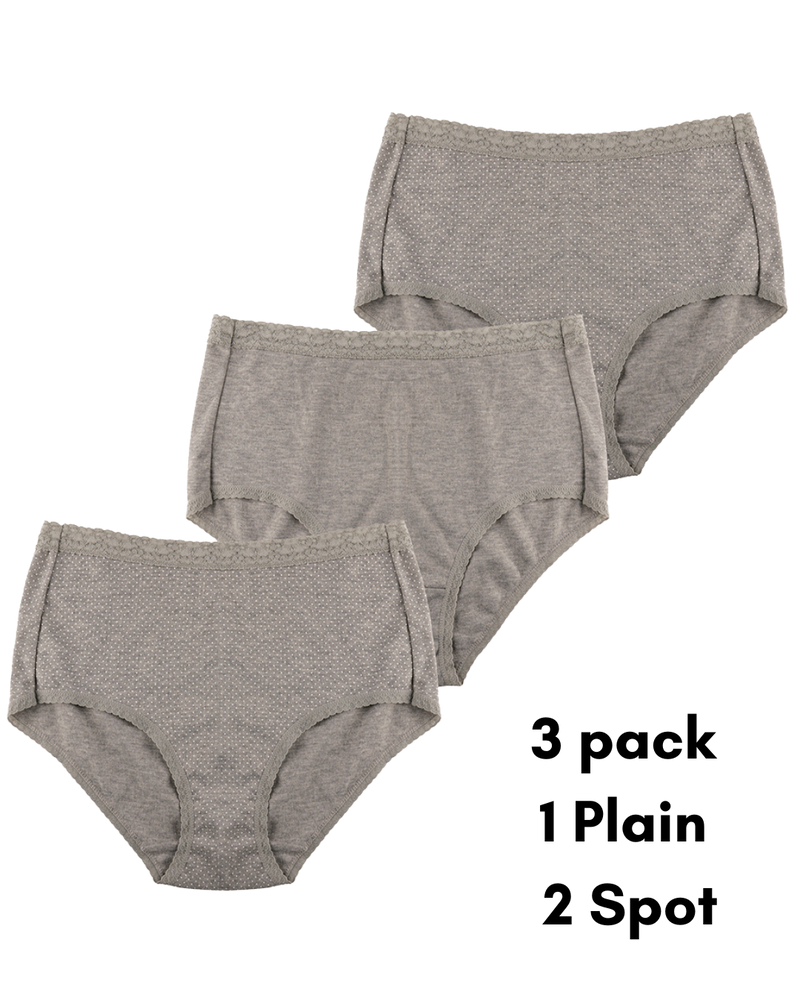 Womens 3 Pack Classic Brief