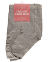 Womens 3 Pack Classic Brief
