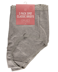 Womens 3 Pack Classic Brief