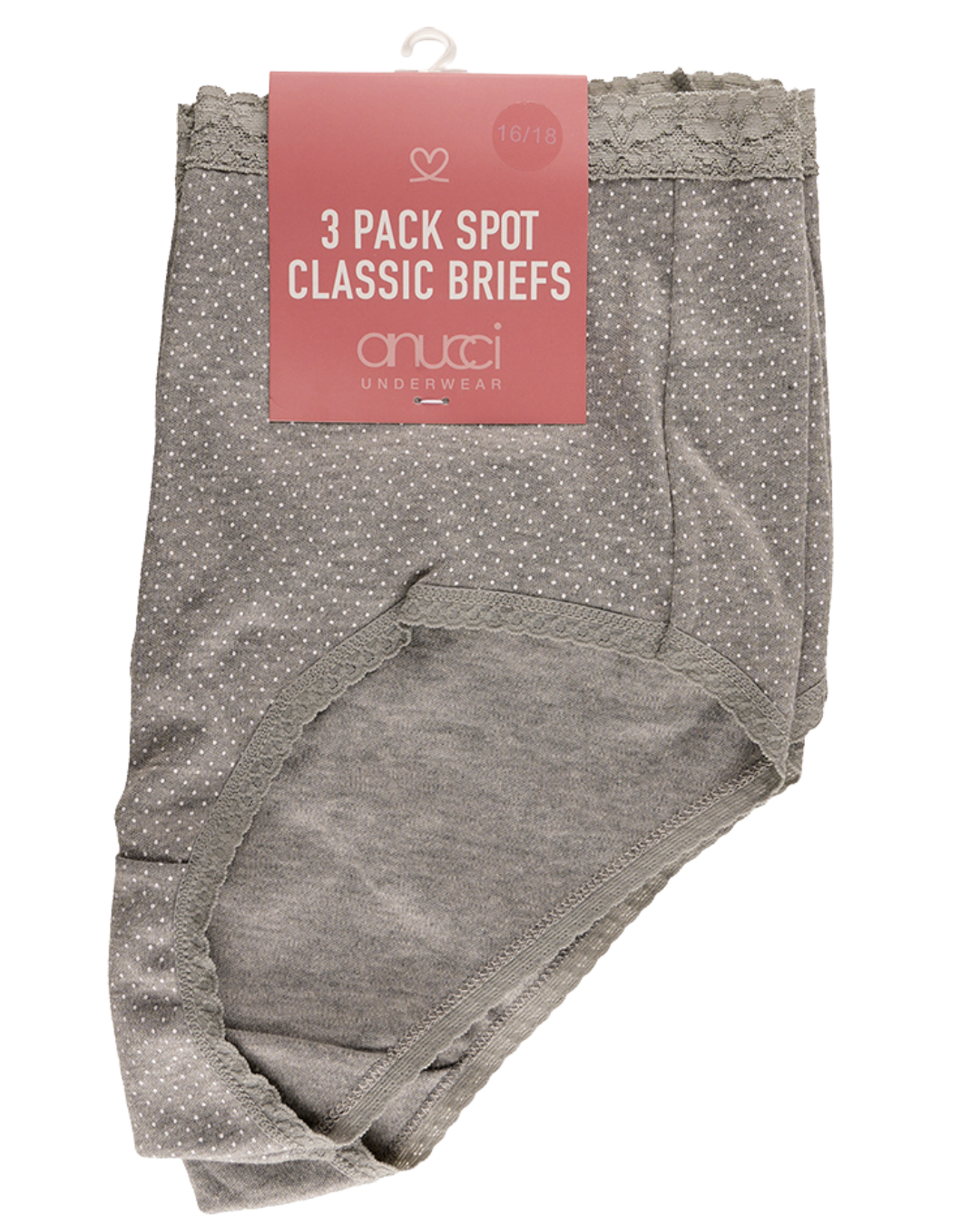 Womens 3 Pack Classic Brief