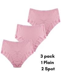 Womens 3 Pack Classic Brief