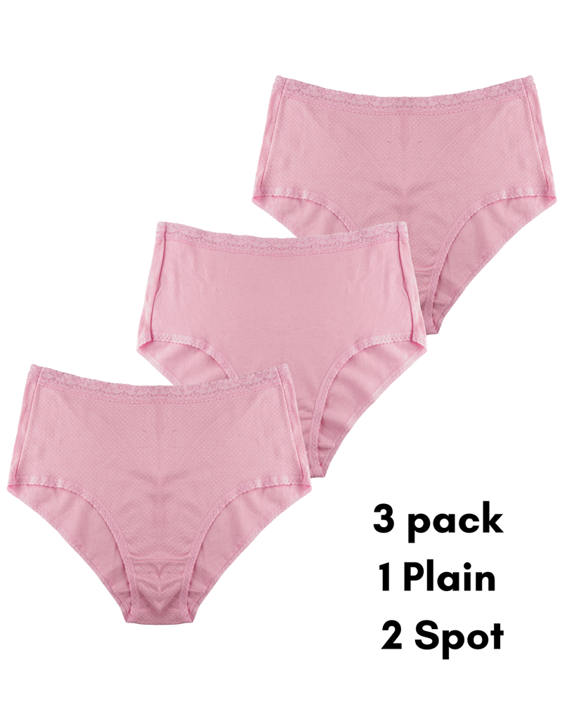 Womens 3 Pack Classic Brief