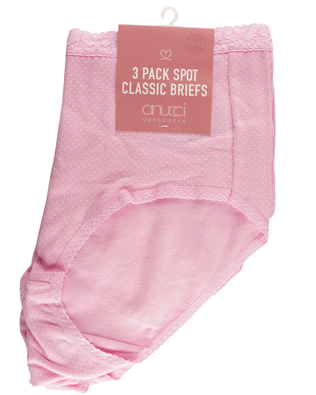 Womens 3 Pack Classic Brief