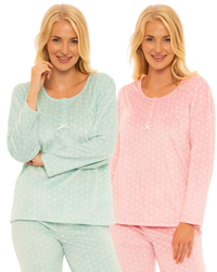 Long Sleeved Soft Fleece Pyjamas