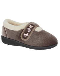 Butterfly Comfort Wide Fit Strap Slippers