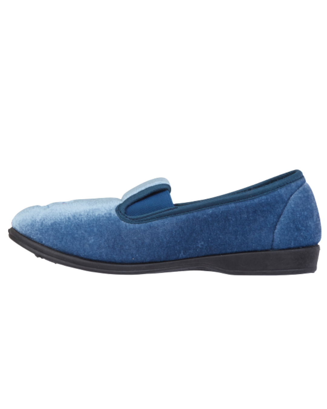 Butterfly Meadow Embroidered Full Slippers