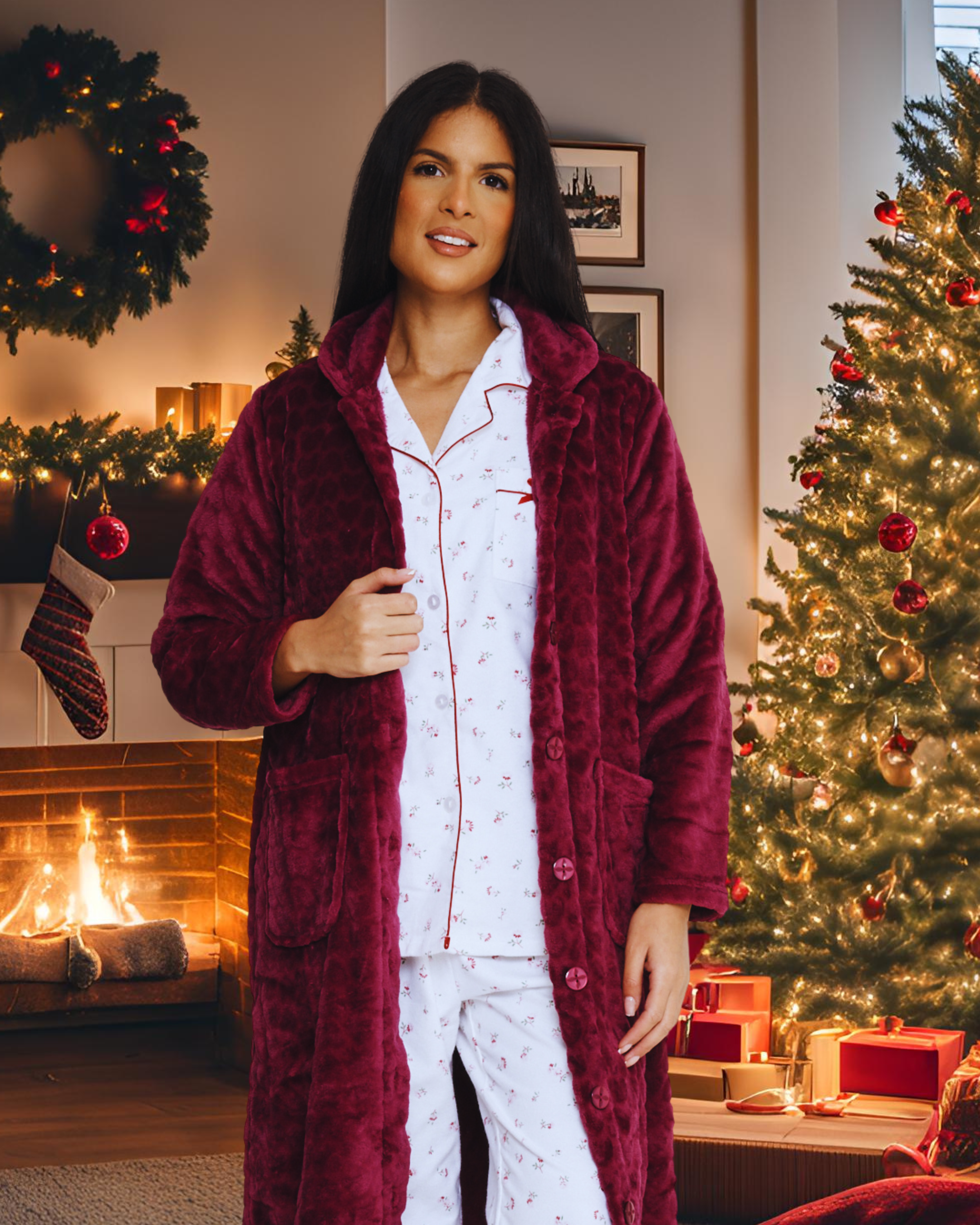 Classic Floral Wincy Pyjamas