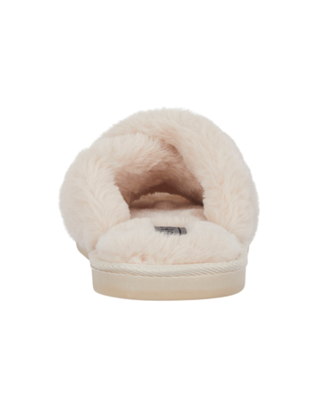Cloud Cross Faux Fur Slippers