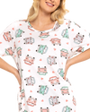 Women's 100% Cotton Pack of 2 Campervan Nightshirts