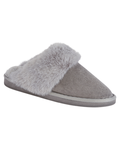 Fireside Faux Fur Mule Slippers