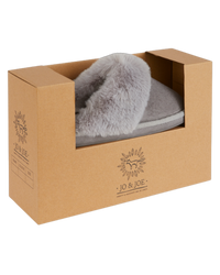 Fireside Faux Fur Mule Slippers