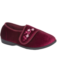 Floral Comfort Touch Strap Slippers