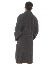 Mens 100% Cotton Towelling Dressing Gown