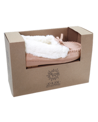 Hearthside Faux Fur Moccasin Slippers