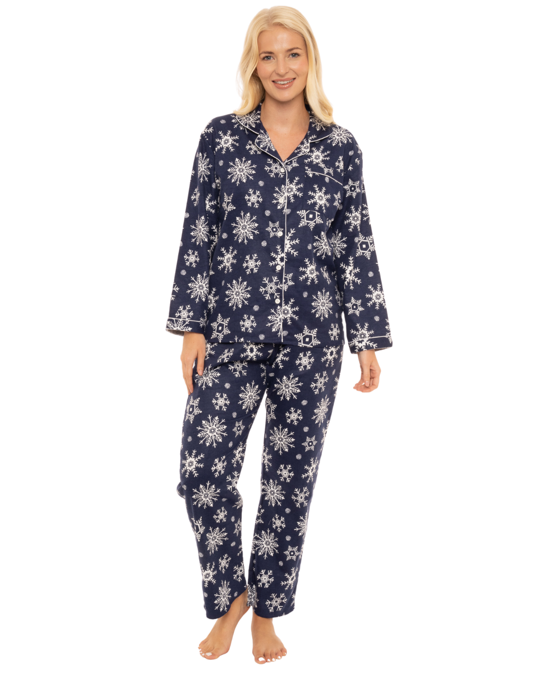 Winter Snowflake 100% Cotton Wincy Pyjama