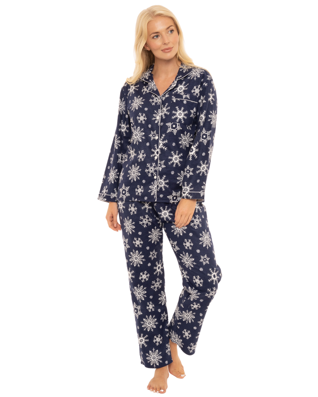 Winter Snowflake 100% Cotton Wincy Pyjama