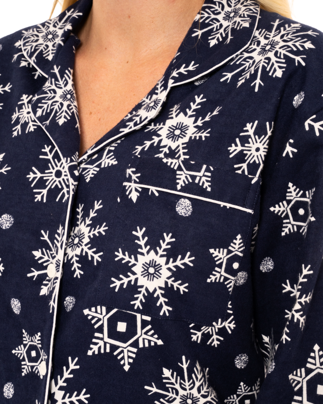 Winter Snowflake 100% Cotton Wincy Pyjama