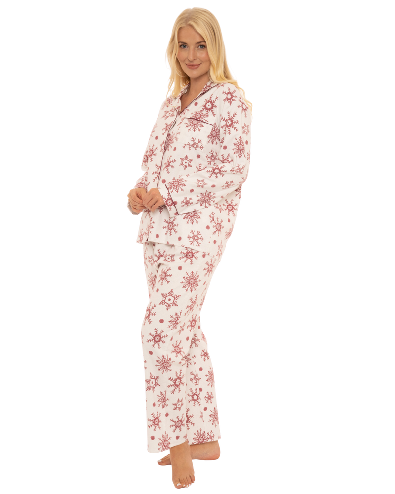 Winter Snowflake 100% Cotton Wincy Pyjama