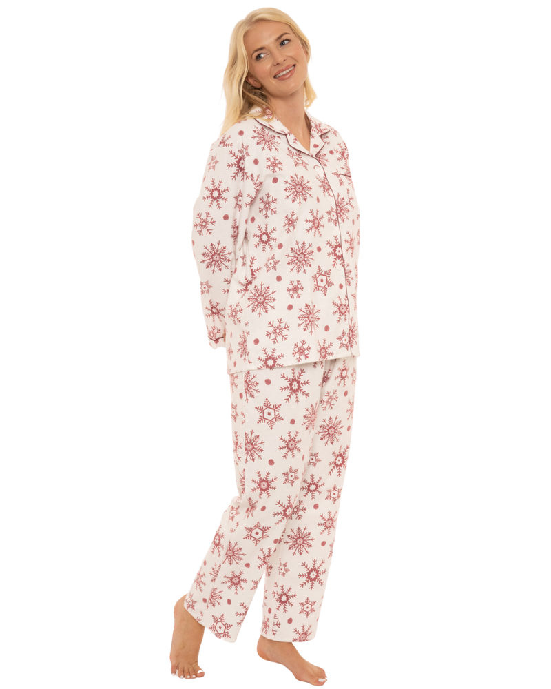 Winter Snowflake 100% Cotton Wincy Pyjama