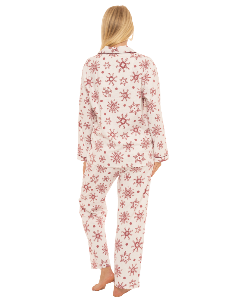 Winter Snowflake 100% Cotton Wincy Pyjama