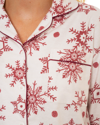 Winter Snowflake 100% Cotton Wincy Pyjama