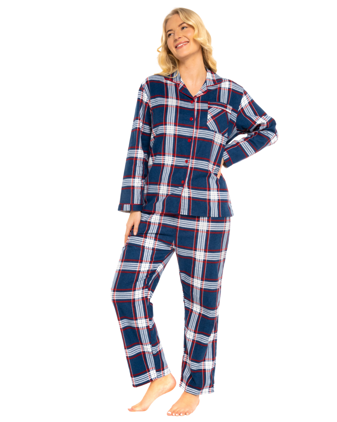 Tartan Check 100% Cotton Wincy Pyjama