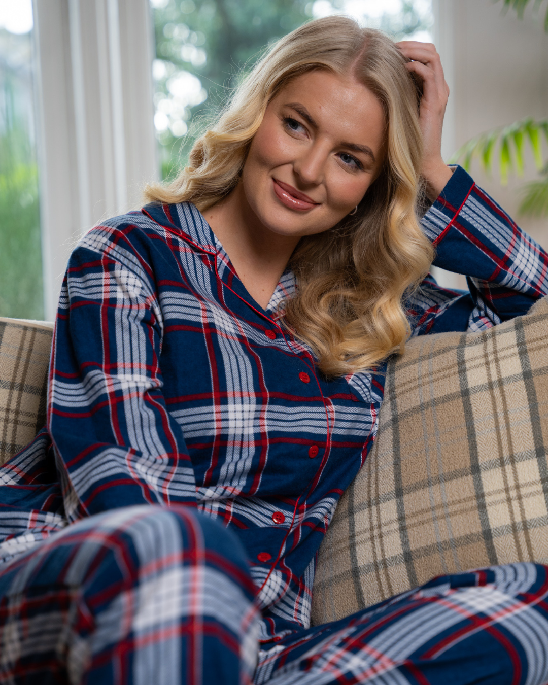 Tartan Check 100% Cotton Wincy Pyjama