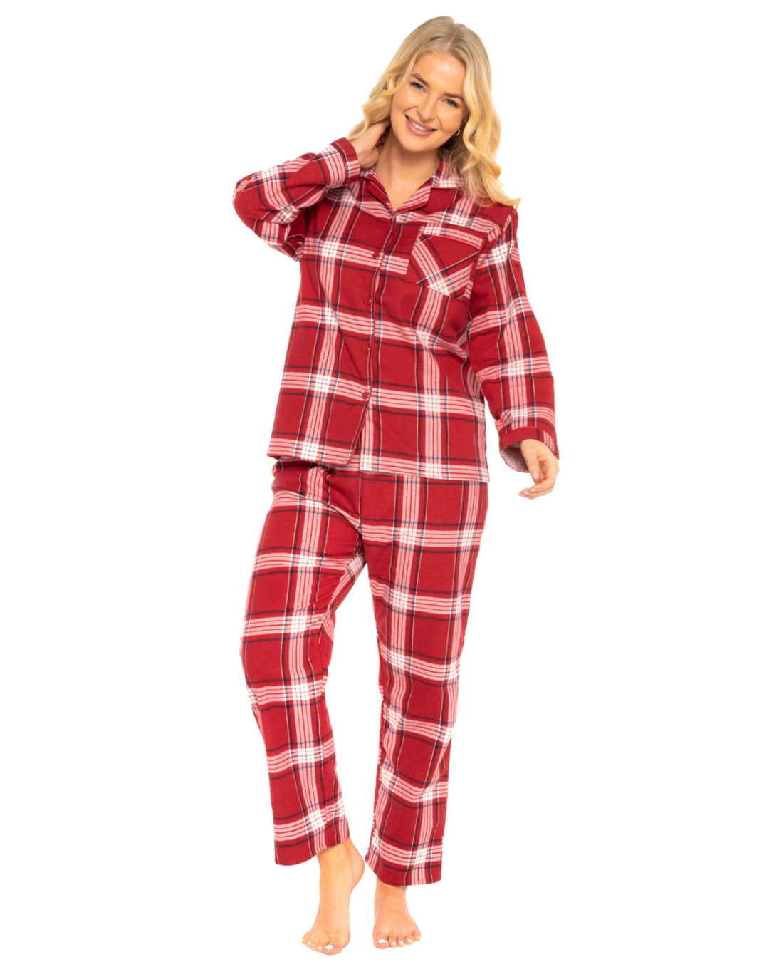 Tartan Check 100% Cotton Wincy Pyjama