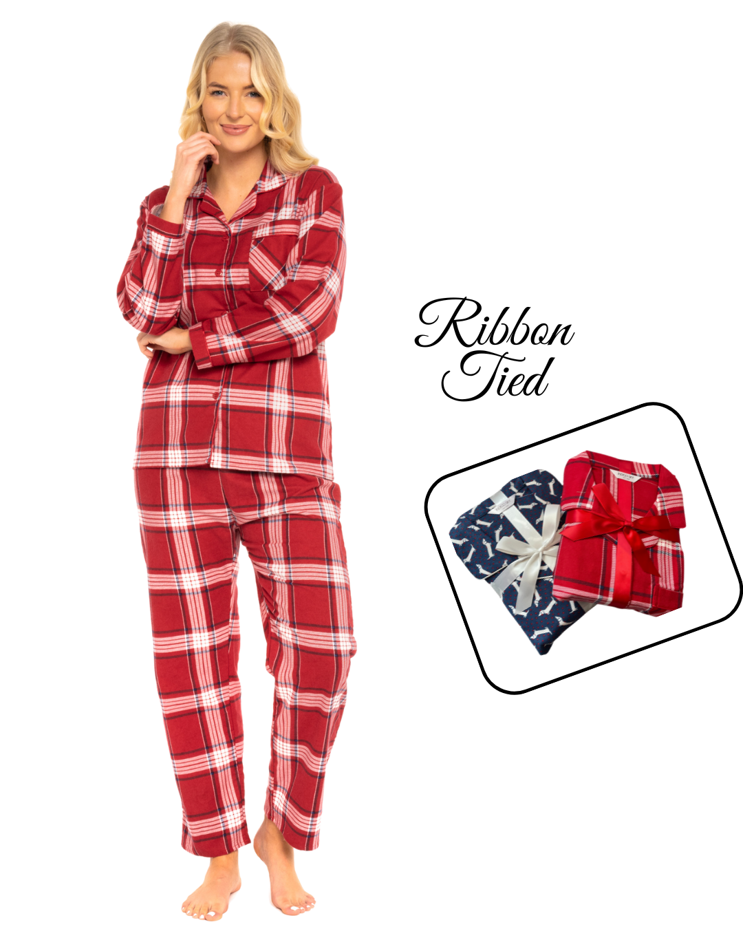 Tartan Check 100% Cotton Wincy Pyjama