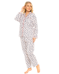 Festive Sausage Dog 100% Cotton Wincy Pyjama