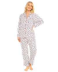 Festive Sausage Dog 100% Cotton Wincy Pyjama