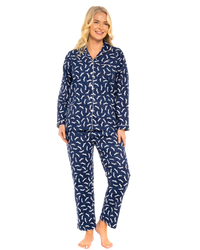 Festive Sausage Dog 100% Cotton Wincy Pyjama