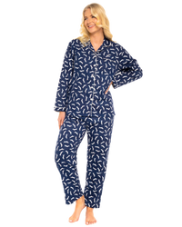 Festive Sausage Dog 100% Cotton Wincy Pyjama