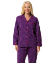 Navy Animal Print 100% Cotton Wincy Pyjama