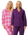 Pink Tartan Print 100% Cotton Wincy Pyjama