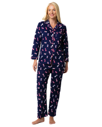 Cute Puppy Print 100% Cotton Wincy Pyjama