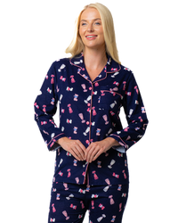 Cute Puppy Print 100% Cotton Wincy Pyjama