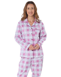 Tartan Check Print 100% Brushed Cotton Wincy Pyjama