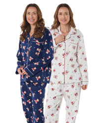 Teddy Bear Print 100% Brushed Cotton Wincy Pyjama
