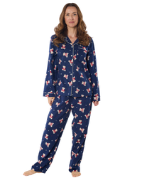 Teddy Bear Print 100% Brushed Cotton Wincy Pyjama