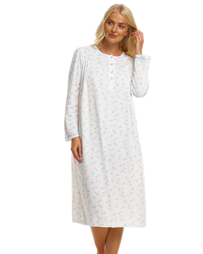 Cuddleknit Long Sleeve Nightdress
