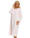 Ladies Cuddleknit Long Sleeve Nightdress