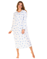 Ladies Cuddleknit Long Sleeve Nightdress
