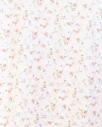 Floral Print Cotton Jersey Button Through Nightdress