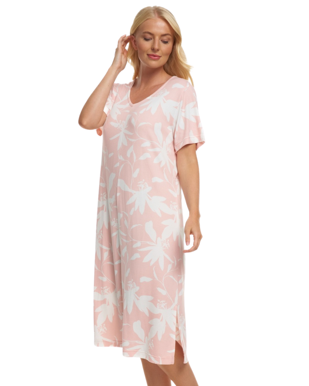 Luxury Knit Short Sleeve Nightdress