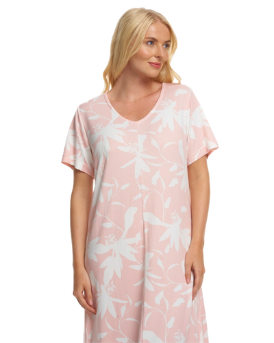 Luxury Knit Short Sleeve Nightdress