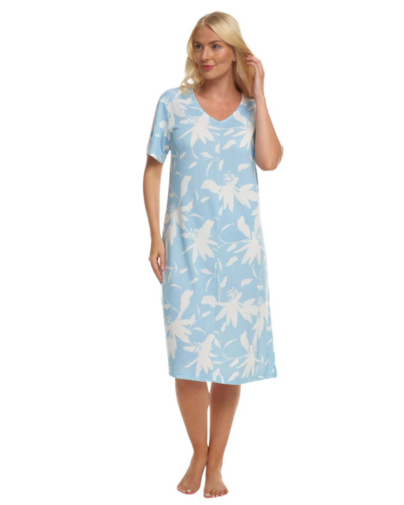 Luxury Knit Short Sleeve Nightdress