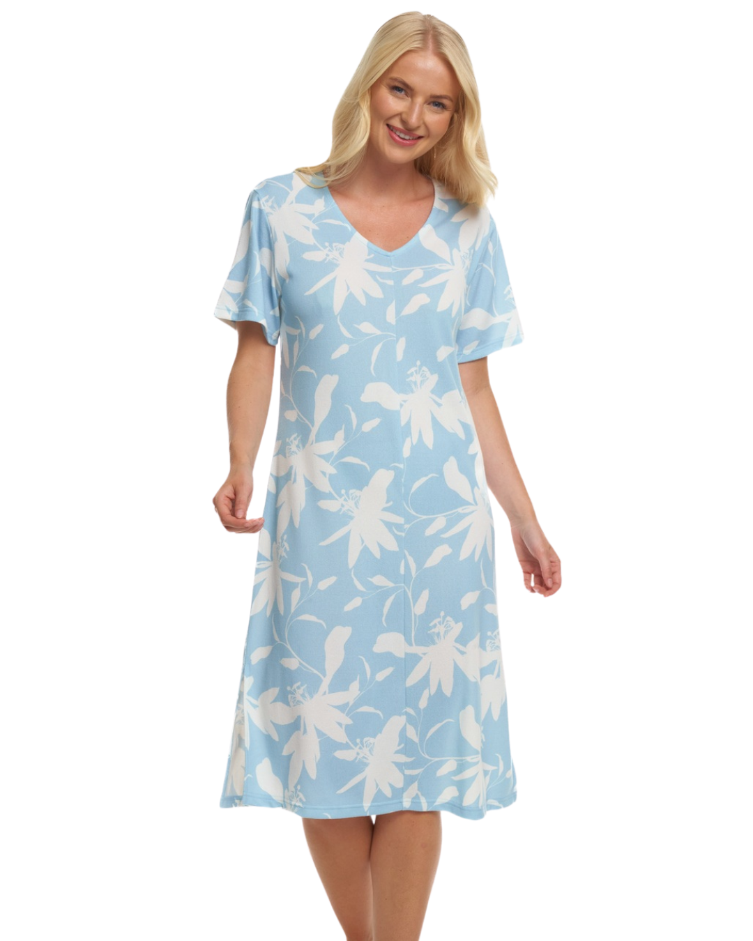 Luxury Knit Short Sleeve Nightdress