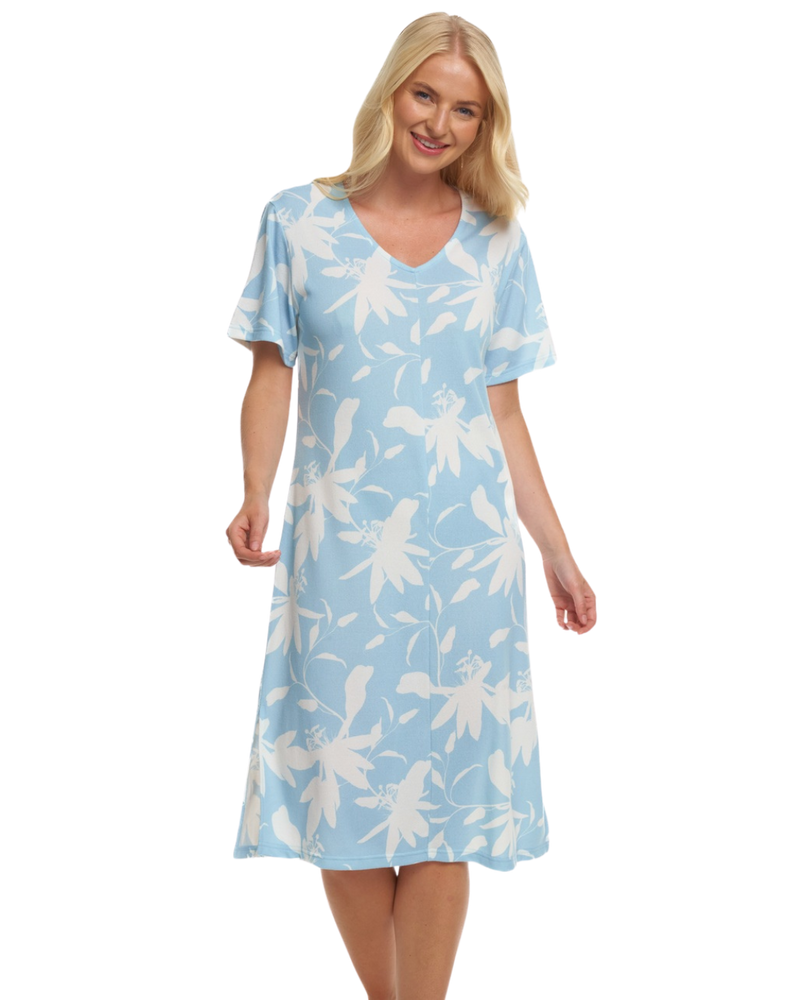 Luxury Knit Short Sleeve Nightdress